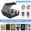 ZWSJLC Deck Card Large Card PU Trading Card Trading Card Storage Card Stopper with MTG and Various Card Case, Storage, Capacity, Case, Leather,