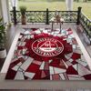 Soft Floor Carpet Aberdeen FC Pattern Area Rug Decorative Mat For Home Room Decoration