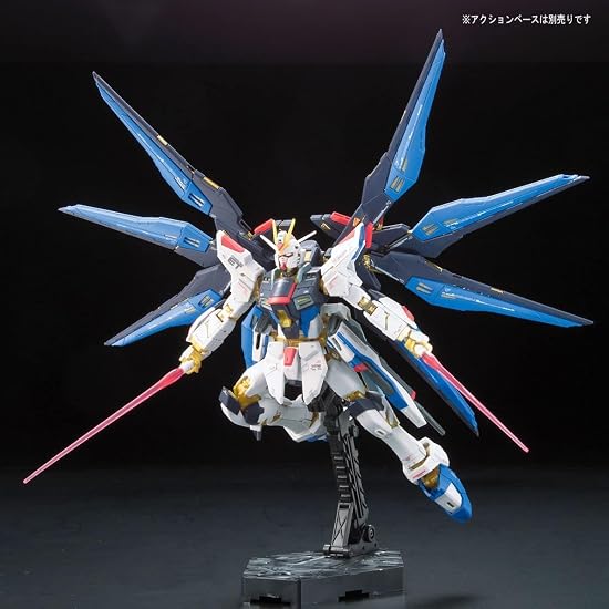 RG ZGMF-X20A Strike Freedom Gundam Мобильный доспех Gundam SEED DESTINY Масштаб 1/144 Пластиковая модель с цветовой кодировкой