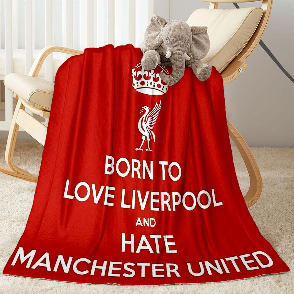 Liverpool Football Club Blanket Ultrasoft Suitable For Office Sofa Chair Four Seasons Universal Modern Best Holiday Gift For Friends Family