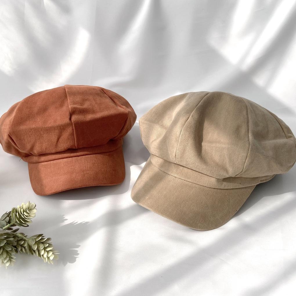 Женская повседневная базовая осенняя кепка-бойка