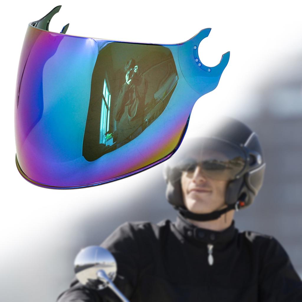 For LS2 Motorcycle Helmet Visor Lens Replacement Motorbike Motorcycle Wind Cover Lens Helmets Visor Cover Helmets Accessories