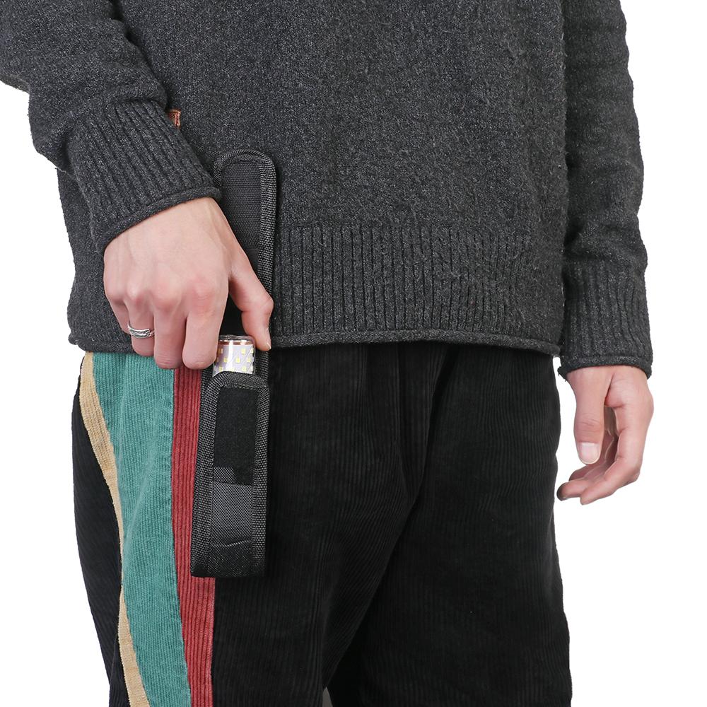 Nylon Universal Outdoor Tool Accessories Flashlight Torch Bag Waist Belt Case Tool Holder Pouch