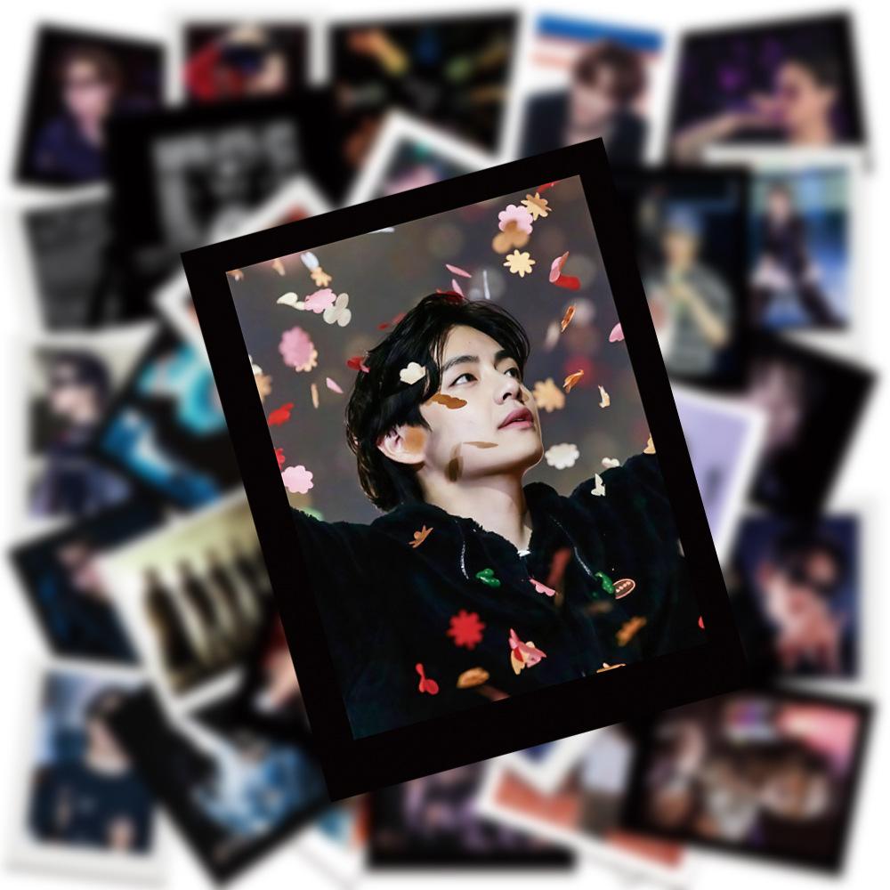 50 шт. Стикеры Polaroid BTS Концерт ARIRANG Смешанные, Творческие стикеры для DIY Корейская группа, Для мобильных телефонов, Ноутбуков, Компьютеров