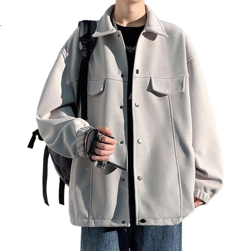 Foss Phil Jacket for Men And Women, Spring And Autumn Casual American Retro Workwear Top, Comfortable Versatile Coat