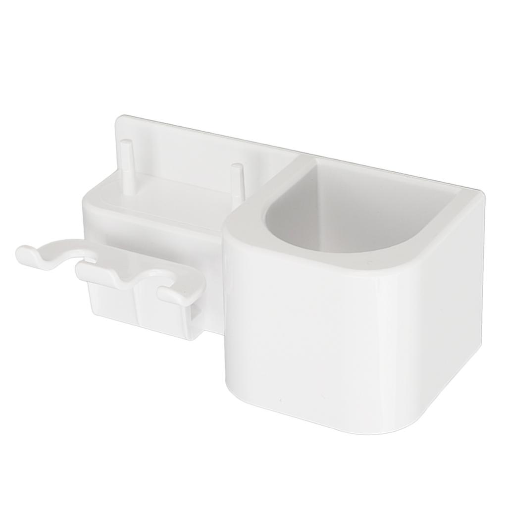 Держатель для электрической зубной щетки самоклеящийся водонепроницаемый с независимым хранением и слотами для зубных щеток