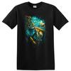 Fish Swimming In Water W/ Dragonflies T Shirt Fish Lovers Wildlife Tee