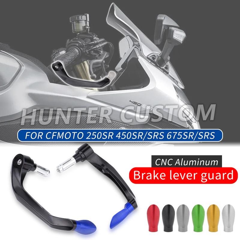 Алюминиевая CNC Защита Тормозного Рычага Для CFMOTO 450SR 450SRS 675SR 675SRS Защита Руля Тормозного Сцепного Рычага Аксессуар