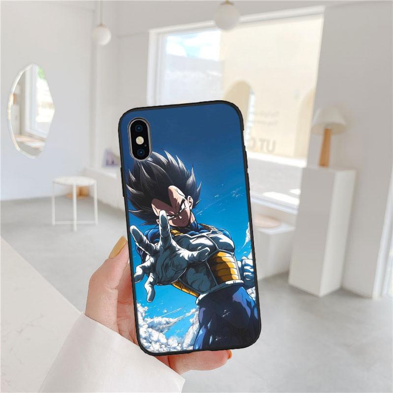 LO39 Dragon Ball Vegeta Soft Shell Phone Case for Redmi Note 13 14 Pro+ Plus A3 A3X 13X 13C 13R 14S 14C 14R