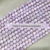Lavender Purple Jade Round Beads Bracelet DIY Jewelry Accessories