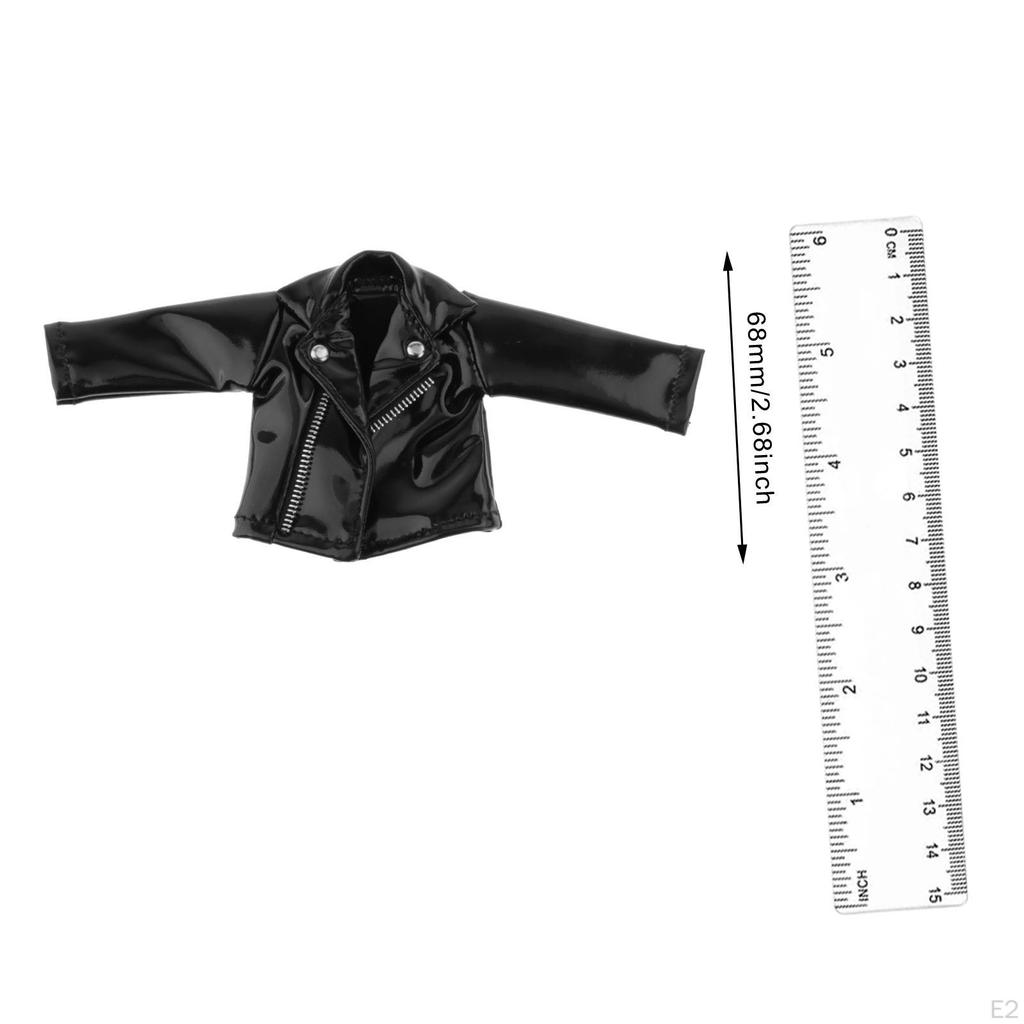 1/12 Male Figure Clothes Miniature Clothing Spring and Autumn Dress Up Smooth Collectible Accessory