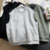 Vest for Women Cotton Autumn Winter Sleeveless Tops Vest Oversize Thickened Solid Color Casual Vest Jacket