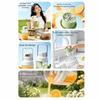 with Two Lids Electric  Fruit Blender Cordless Automatic Juicing Cup BPA-Free Smoothie Maker  Home