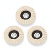 3 PCS Wool Felt Wool Polishing Wheel Wool Buffing Disc  for Stainless Steel, Aluminum & Metal