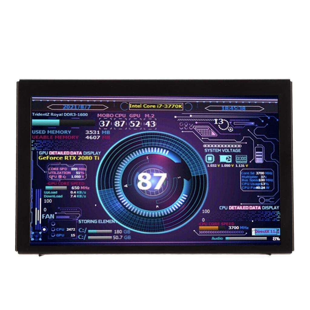 5-дюймовый IPS монитор температуры компьютера USB мини-экран для AIDA64 PC CPU RAM панель датчиков дисплей для