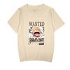 Футболка ONE PIECE с мультяшным принтом Графическая Летняя Одежда Оверсайз Короткий Рукав Смешной Повседневный Женский Топ