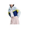 Puma Цветные блоки молния ретро спортивная куртка стойка воротник женская куртка синяя 532686-50