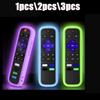 В наличии: Светящийся силиконовый защитный чехол для пульта ДУ телевизора TCL Roku TV
