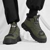 Новые модные осенние и зимние мужские высокие ботинки martin для студентов, трендовые рабочие туфли на мягкой подошве для мальчиков, кроссовки Martin с защитой труда
