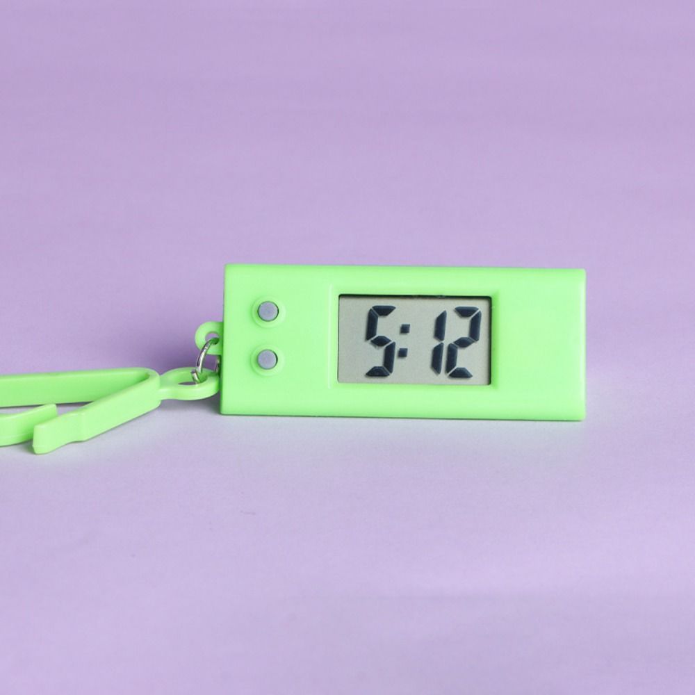Противоударные электронные часы-брелок маленькие мини светодиодные цифровые часы настольный дисплей времени