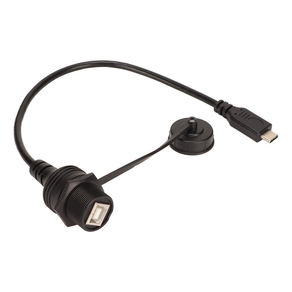 Кабель Type C на USB B Водонепроницаемый Встраиваемый Удлинительный Кабель для Принтеров Автомобилей Кораблей Яхт Приборных панелей