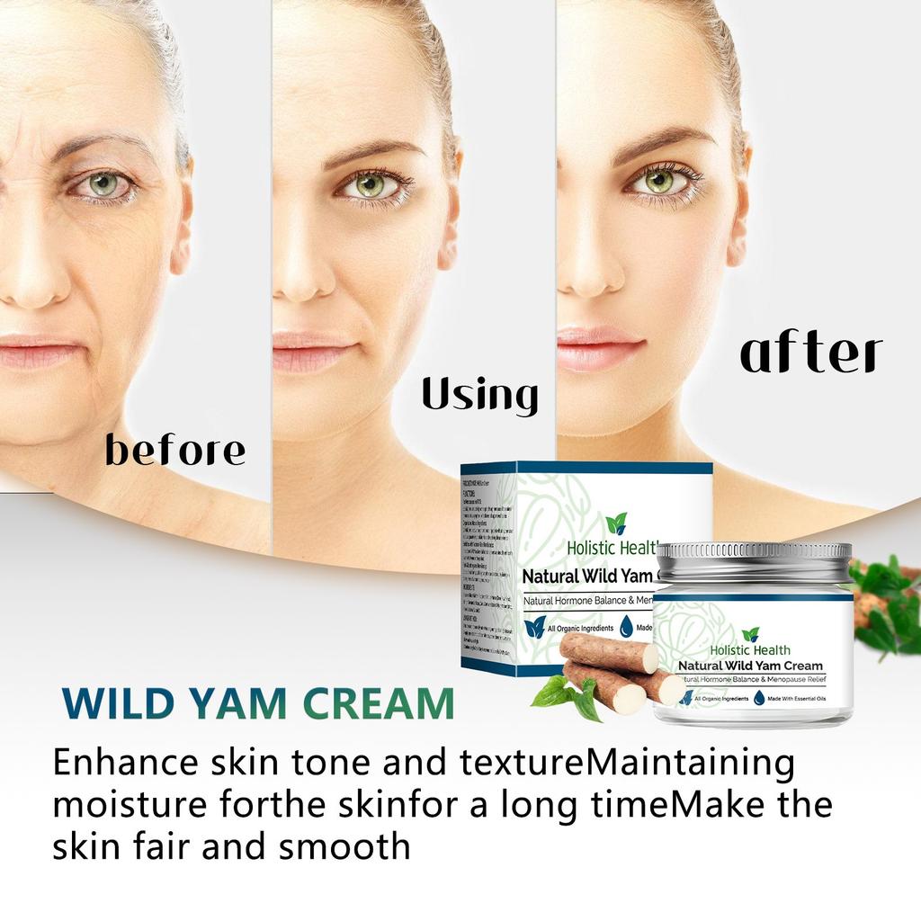 Wild Yam Balancing Hormones Wild Yam Milk Balancing Natural Organic Yam Facial Firming And Aging Moisturizing