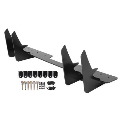 Сплиттер заднего бампера глянцевый черный спортивный вид задняя губа обвес спойлер диффузор для WRX STI