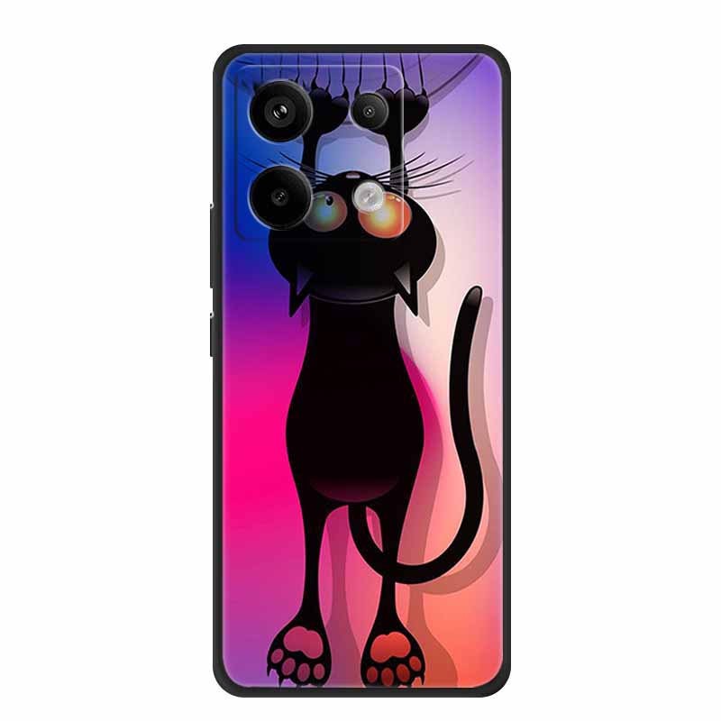 Для Xiaomi Redmi Note 13 Pro 5G Чехол Роскошный ТПУ Мягкий Силикон Задняя Крышка Чехлы для Телефона Redmi Note13 Pro Plus 5G Ударопрочный Fundas