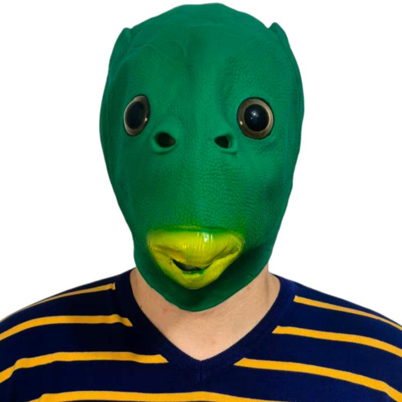 Маски Животных Зодиака: Головные уборы для косплея 'Лошадь', 'Рыба', 'Горилла' для детского Хэллоуинского представления