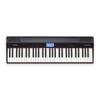 Роланд ГО:PIANO Портативное цифровое пианино начального уровня, 61 клавиша, Bluetooth, компактное, поддержка наушников, черное
