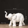 Abstract Origami Geometric Small Elephant Resin Ornaments Home Wine Cabinet Bookcase Model Room Shelf Soft Ornaments
