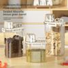 Kitchen Storage Tool Moisture-proof Sealed Jar with Measuring Cup Food Storage Container