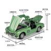 1:Масштаб 32 Миниатюрная модель винтажного автомобиля 300SL Игрушки Сплав Литье под давлением Звук Свет Двери Открываются Оттянуть Назад Украшение Модель для Подарков Детям