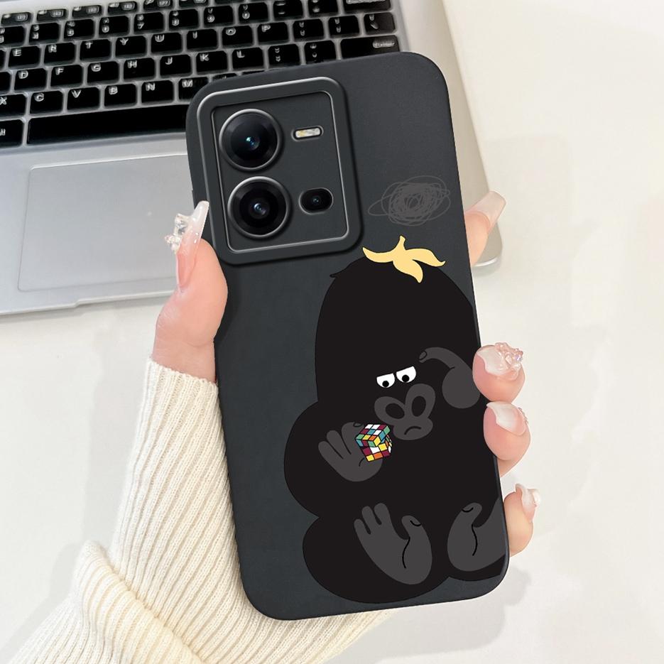 Чехол для Vivo V25 5G Чехол для Vivo V25e V2201 V2202 Милый Мультяшный Чехол с Собакой Ударопрочный Чехол для Телефона Для Vivo V25e V 25 e VivoV25 Мягкие Fundas