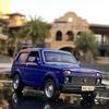 1:32 Русских LADA NIVA LADA 2106 Литые Модели Машин Игрушка Металлические Литье Под Давлением Оттяжка Музыка Свет Машинки Игрушки Для Детей Транспортное Средство