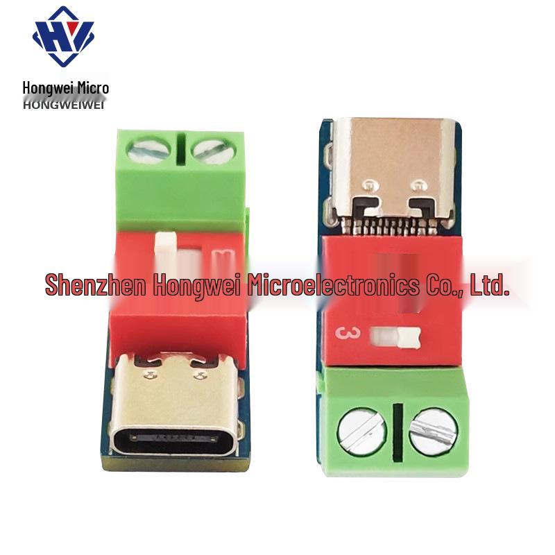 PDSink PD Decoy QC Fast Charge Test Board with Adjustable Voltage (5-20V) and DIP Switch Adjustment