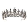Свадебная черная корона новая ретро барочная хрустальная корона аксессуары для волос