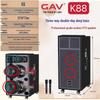 GAV K88 Outdoor High-Power Dual 8-inch Karaoke Bluetooth Speaker