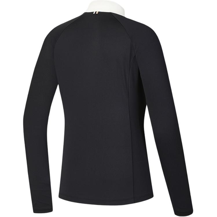 Fila Поло с длинным рукавом серии Golf, защита от ультрафиолета, удобное, прочное, женский топ, легендарный синий A11W445220F-NV