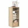 VidaXL Bookcase Sonoma Oak 34x31x80 Cm Engineered Wood, Storage Cabinet, Storage Shelf, Unit of 860276