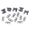 5Sets Ee19 5 With 5Pin Transformer Bobbin Pc40 Ferrite Core Vertical 10 Ferrite Halves And 5 Bobbin Magnetic Core Bobbins