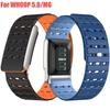 Дышащий силиконовый сменный ремешок для браслета Whoop 5.0 Резиновый ремешок для часов Наручный ремешок для Whoop MG 5.0 Аксессуар для ремешка