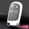 Автомобильный брелок для ключей, чехол-держатель для Jeep Grand Cherokee Renegade Compass Dodge Charger Challenger Durango Journey Fiat