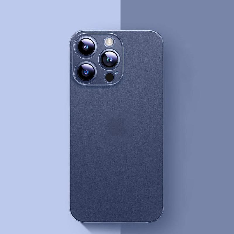 Colorful 0.3mm Ultra Thin Matte Case For iPhone 15 14 13 12 Mini 11 Pro XS Max X XR 7 8 SE Translucent Hard Frosted Phone Cover