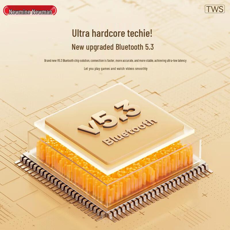 Newmine T11 Wireless Sport Ear-Hook Bluetooth Earbuds