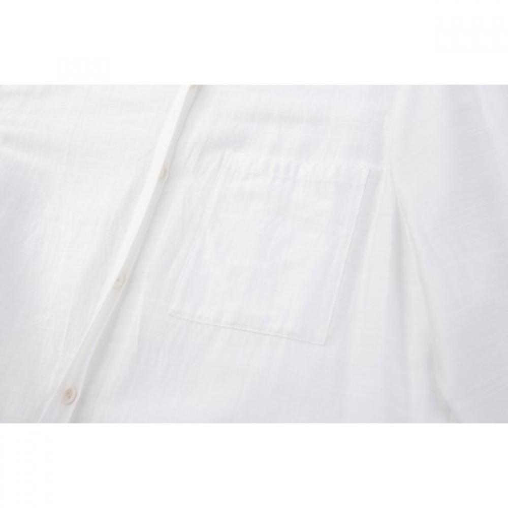 Furina Classical White Cooling Lady Blouse