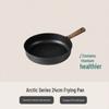 Lightweight Non-Stick Titanium Wok for Induction Cookers - Ideal for Frying Steak & Eggs