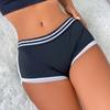 Женские трусы-боксеры, дышащие трусы с низкой талией, женские трусы-боксеры для фитнеса, спорта, дома, спортзала, повседневной носки