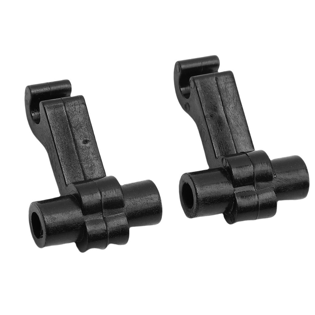 2PCS Extended Vent Window Latch Links Passenger Side Easy Installation Aluminum Wind Noise Fix Kits