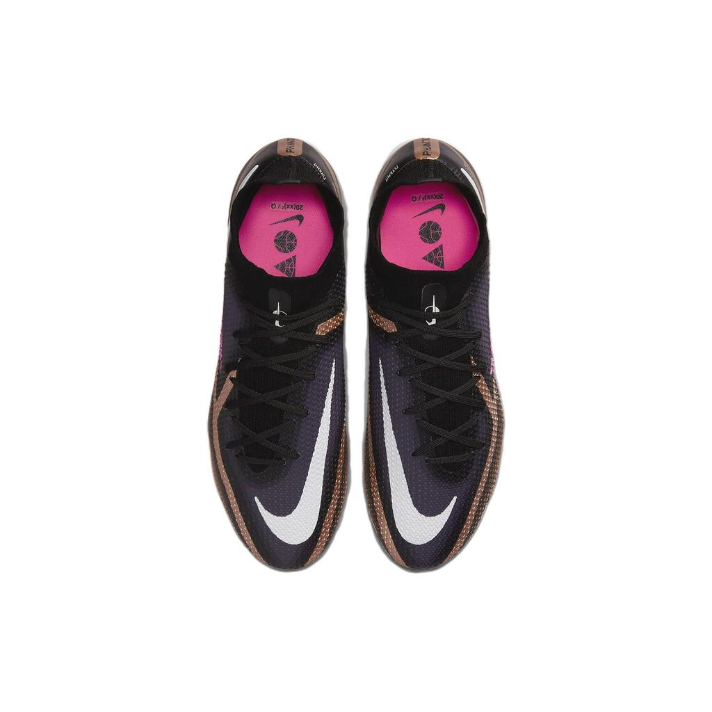 Nike Phantom GT2 Elite DF FG Generation Pack Unisex Sneakers Gold Metallic-Copper Black DR5955-810